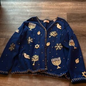 Hanukkah sweater